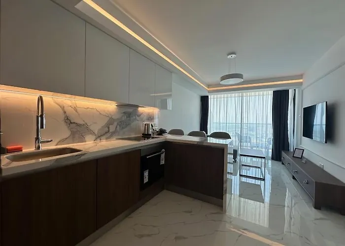 アパート Grand Sapphire Luxury Residences 3 By Myguest Cyprus *