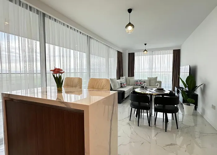 アパート Grand Sapphire Luxury Residences 3 By Myguest Cyprus